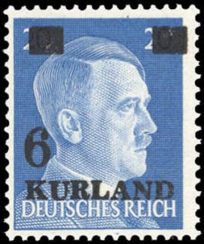 1945, Deutsche Besetzung II. WK Kurland, 3, **