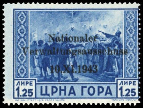 1943, Deutsche Besetzung II. WK Montenegro, 12, *