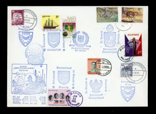 1983, Deutsche Schiffspost allgemein, Brief