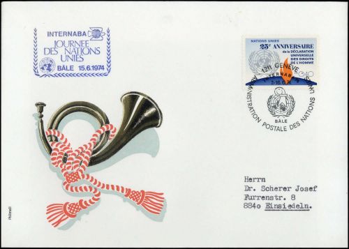 UNO Genf, 263, Brief