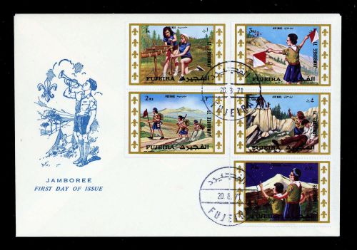 1971, Int.Organisationen,Pfadfinder,, Fu 707-11, FDC