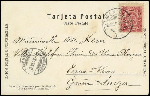 Mexiko, 238, Brief