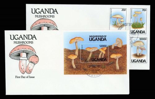 1991, Uganda, Bl. 147 u.a., FDC