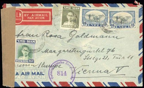 1948, Thailand, 269 u.a., Brief