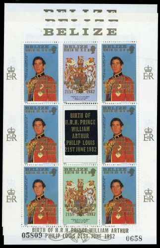 1982, Belize, 682-84 KB, **