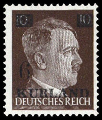 1945, Deutsche Besetzung II. WK Kurland, 2 II, **