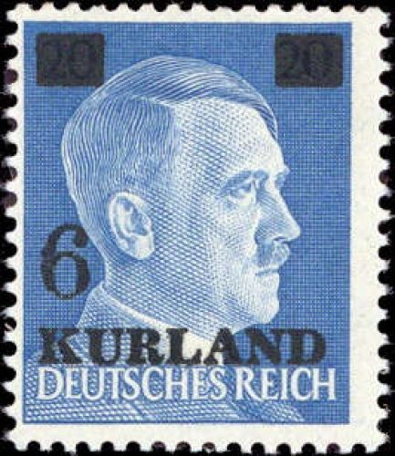 1945, Deutsche Besetzung II. WK Kurland, 3, **