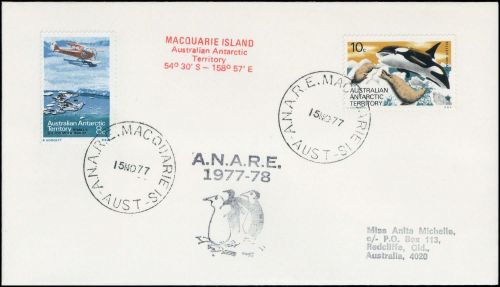 Australische Gebiete in der Antarktis, 26, 28, Brief