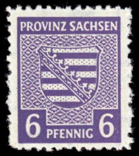 1945, SBZ Provinz Sachsen, 69 XB, **
