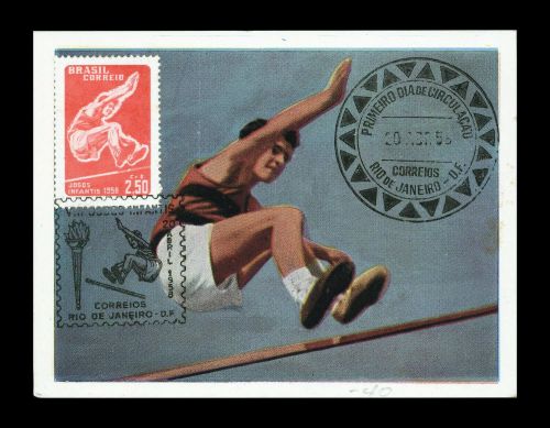 1958, Sport u. Spiel , Olympia Sonstiges, Br 930 MK, FDC