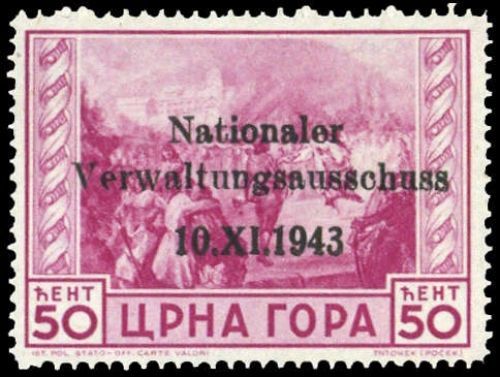 1943, Deutsche Besetzung II. WK Montenegro, 11, *