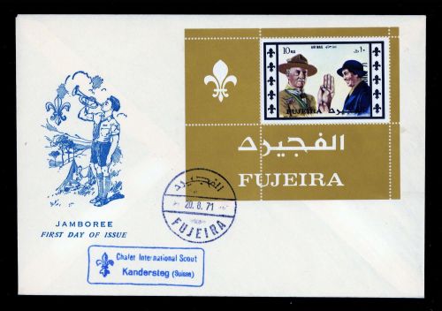 1971, Int.Organisationen,Pfadfinder,, Fu Bl. 62 A, FDC