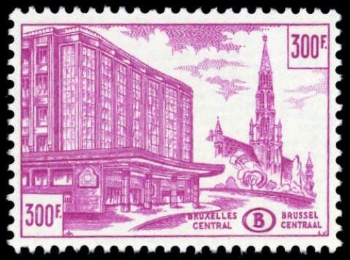 1953, Belgien Eisenbahnpaketmarken, EM 320, **