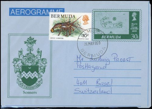 1979, Bermuda, 357 u.a., Brief