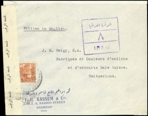 1941, Irak, 87, Brief