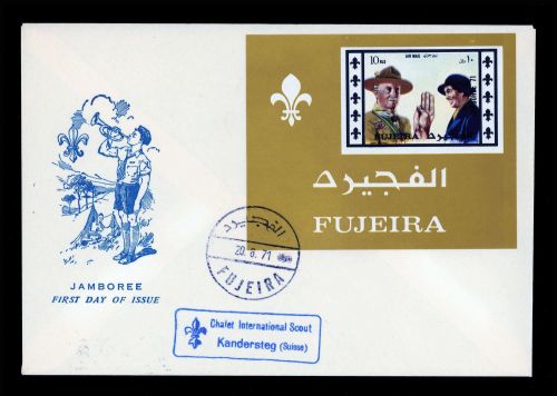 1971, Int.Organisationen,Pfadfinder,, Fu Bl. 62 B, FDC