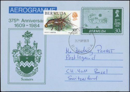 1979, Bermuda, 357 u.a., Brief