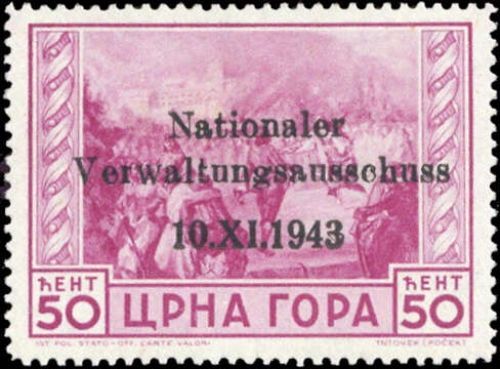 1943, Deutsche Besetzung II. WK Montenegro, 11, *