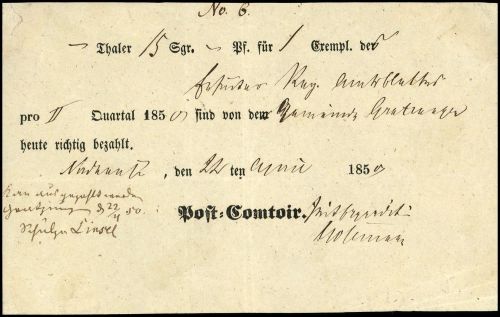 1859, Altdeutschland Sachsen, Briefst.