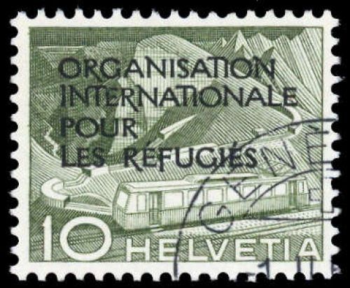 1950, Schweiz Internationale Flüchtlingsorganisation OIR, 2 PF I ...