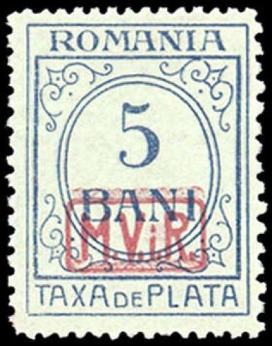 1918, Deutsche Besetzung I. WK Rumänien, P 6, **