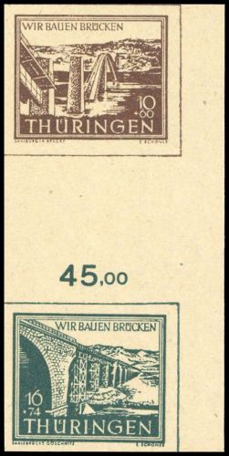 1946, SBZ Thüringen, SZd 1, **