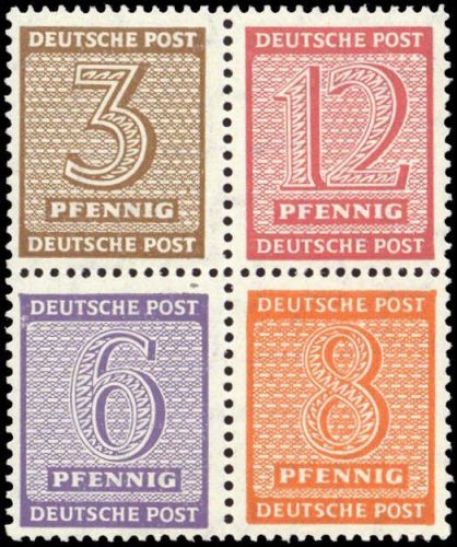 1945, SBZ Westsachsen, Hz 10, *