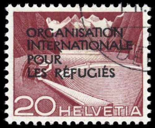 1950, Schweiz Internationale Flüchtlingsorganisation OIR, 3 PF I ...