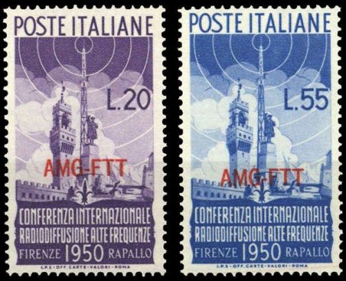 1950, Triest Zone A, 107-08, **