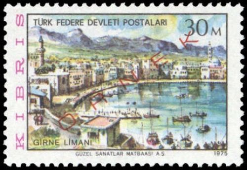 1975, Türkisch Zypern, 15 M, **