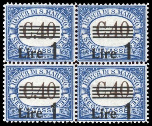1936, San Marino, P 59 (4), **