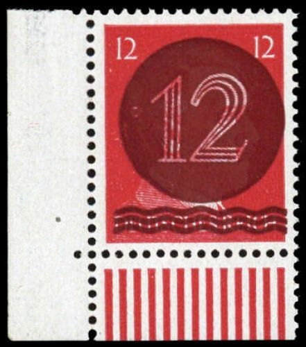 1945, SBZ Westsachsen, A III Ecke, **