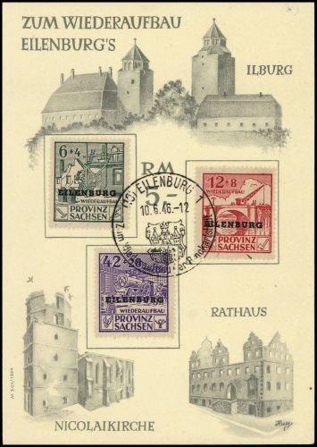 1946, Deutsche Lokalausgabe Eilenburg, IV-VI A, Brief