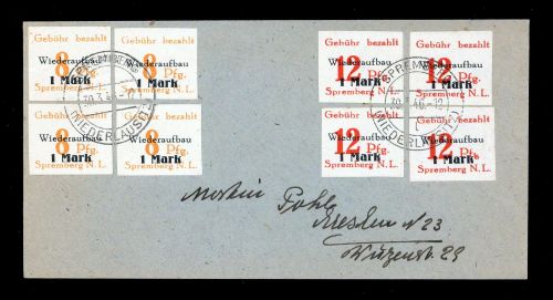 1946, Deutsche Lokalausgabe Spremberg, 17-18 A (4), Brief