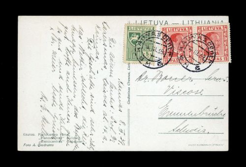 1939, Litauen, 395, 410 (2), Brief