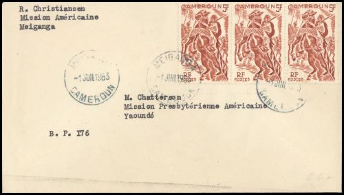 1946, Kamerun, 283 (3), Brief
