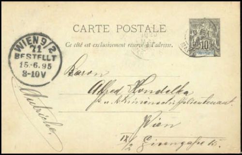 1892, Martinique, P 1, Brief