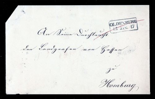 Altdeutschland Oldenburg, Briefst.