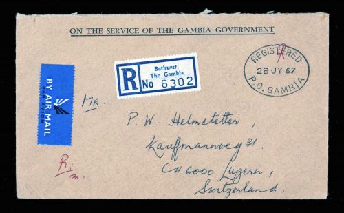 1967, Gambia, Brief