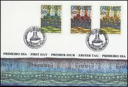 1985, Kap Verde, 497-99, FDC