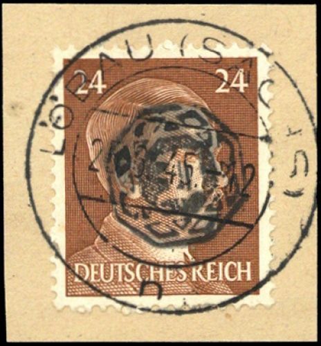 1945, Deutsche Lokalausgabe Löbau, 14, Briefst.