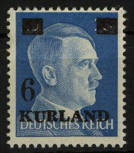 1945, Deutsche Besetzung II. WK Kurland, 3, **