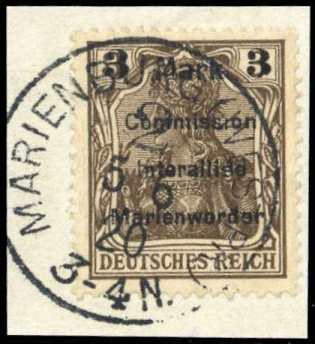 1920, Marienwerder, 24 A I b, Briefst.