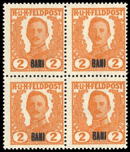 1918, Österreich Feldpost Rumänien, II (4), **