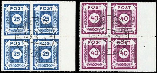 1945, SBZ Ostsachsen, 42-50 G (4), gest.