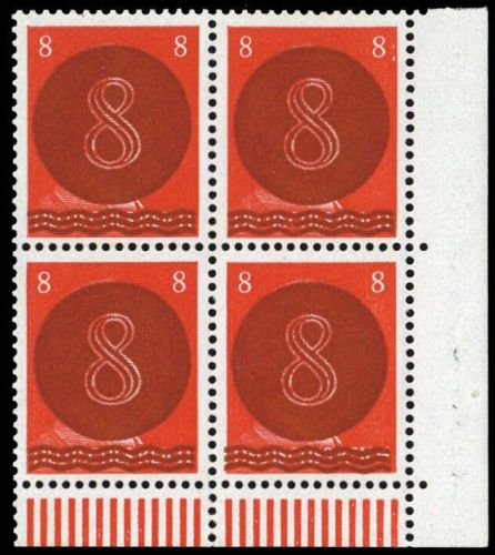 1945, SBZ Westsachsen, A II (4) Ecke, **