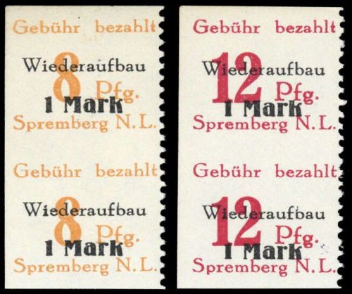 1946, Deutsche Lokalausgabe Spremberg, 19+20 A Udr, **