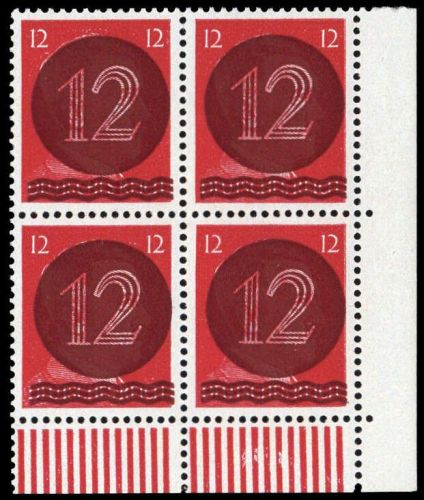 1945, SBZ Westsachsen, A III (4) Ecke, **