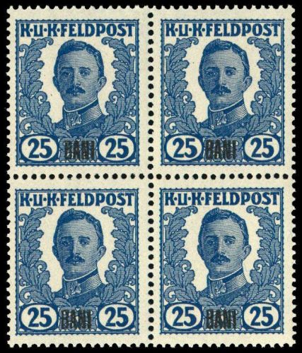 1918, Österreich Feldpost Rumänien, VII (4), **