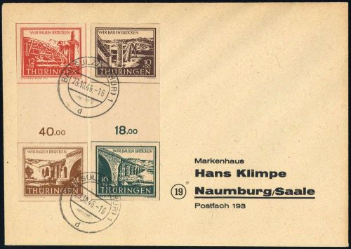 1946, SBZ Thüringen, S Zd 1+2 c